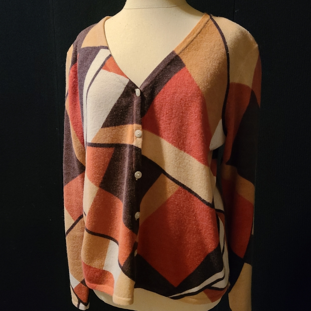 Geometric Pattern Sweater